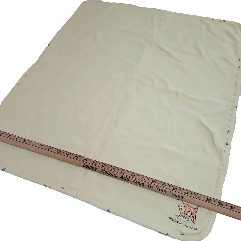 Carters John Lennon receiving Blanket Yellow 2001 sharing all the world Y2K yoko